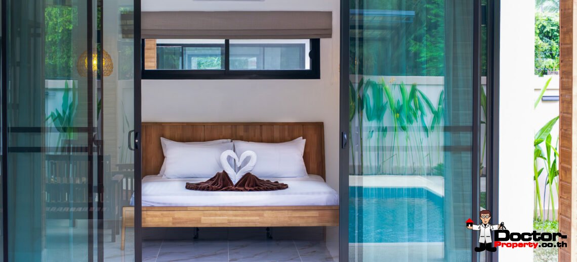 Modern 3 Bedroom Pool Villa in Lamai, Koh Samui – For Sale