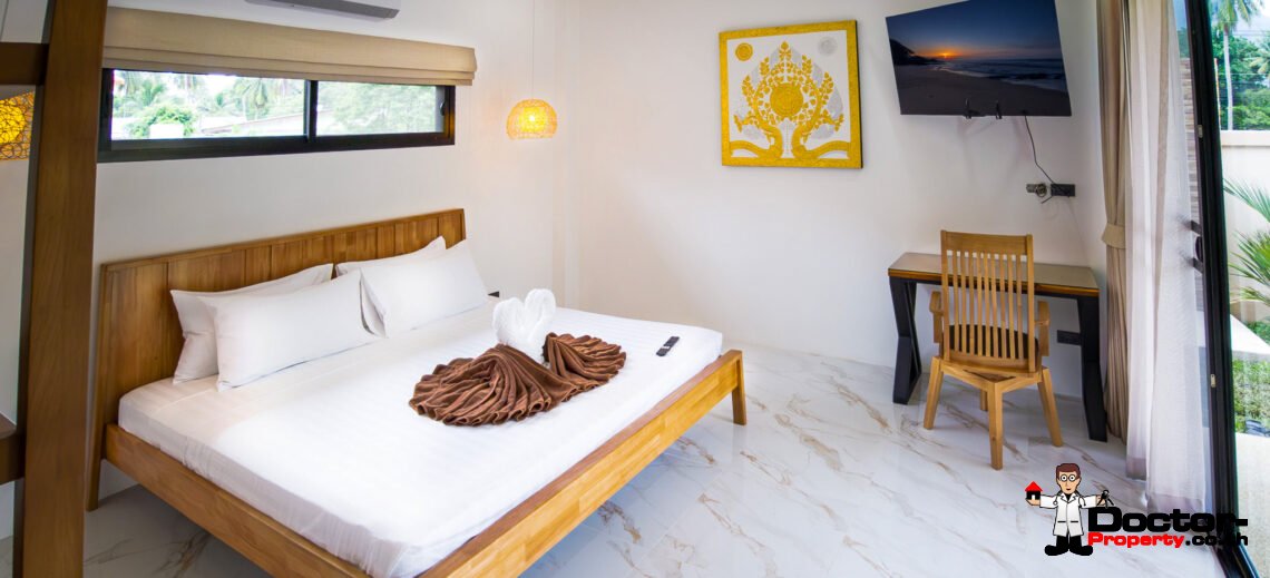 Modern 3 Bedroom Pool Villa in Lamai, Koh Samui – For Sale