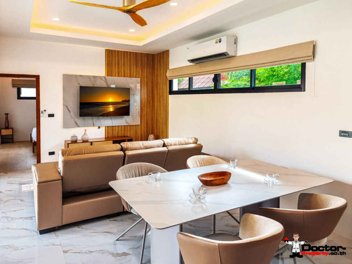 Modern 3 Bedroom Pool Villa in Lamai, Koh Samui – For Sale