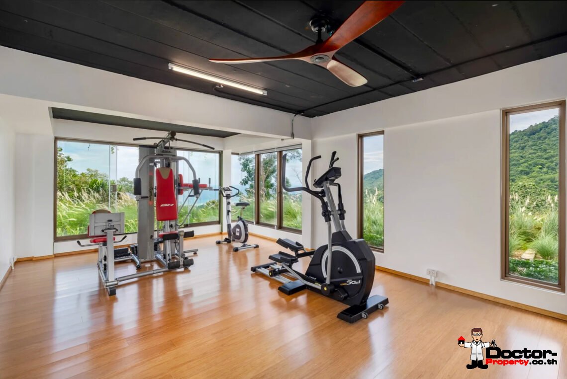 Luxury 5 Bedroom Pool Villa with Sea View in Angthong, Koh Samui – For Sale