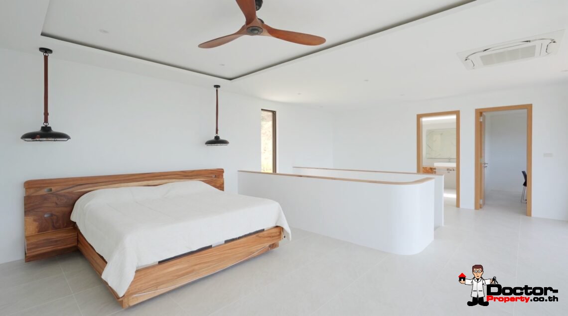 Luxury 5 Bedroom Pool Villa with Sea View in Angthong, Koh Samui – For Sale