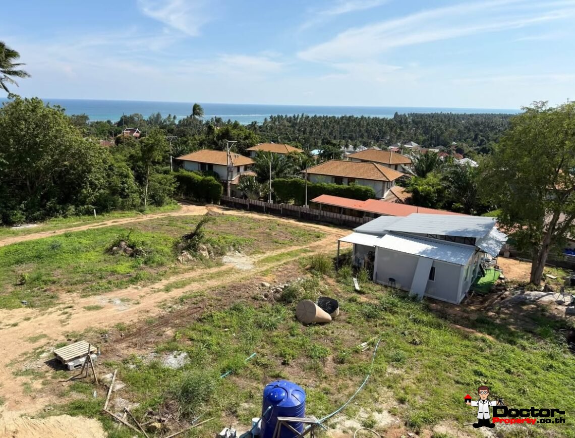 Land 2,956 sqm of Sea View in Lamai, Koh Samui – For Sale