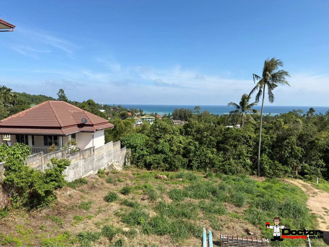 Land 2,900 sqm of Sea View in Lamai, Koh Samui – For Sale