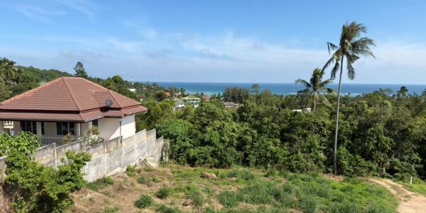 Land 2,900 sqm of Sea View in Lamai, Koh Samui – For Sale