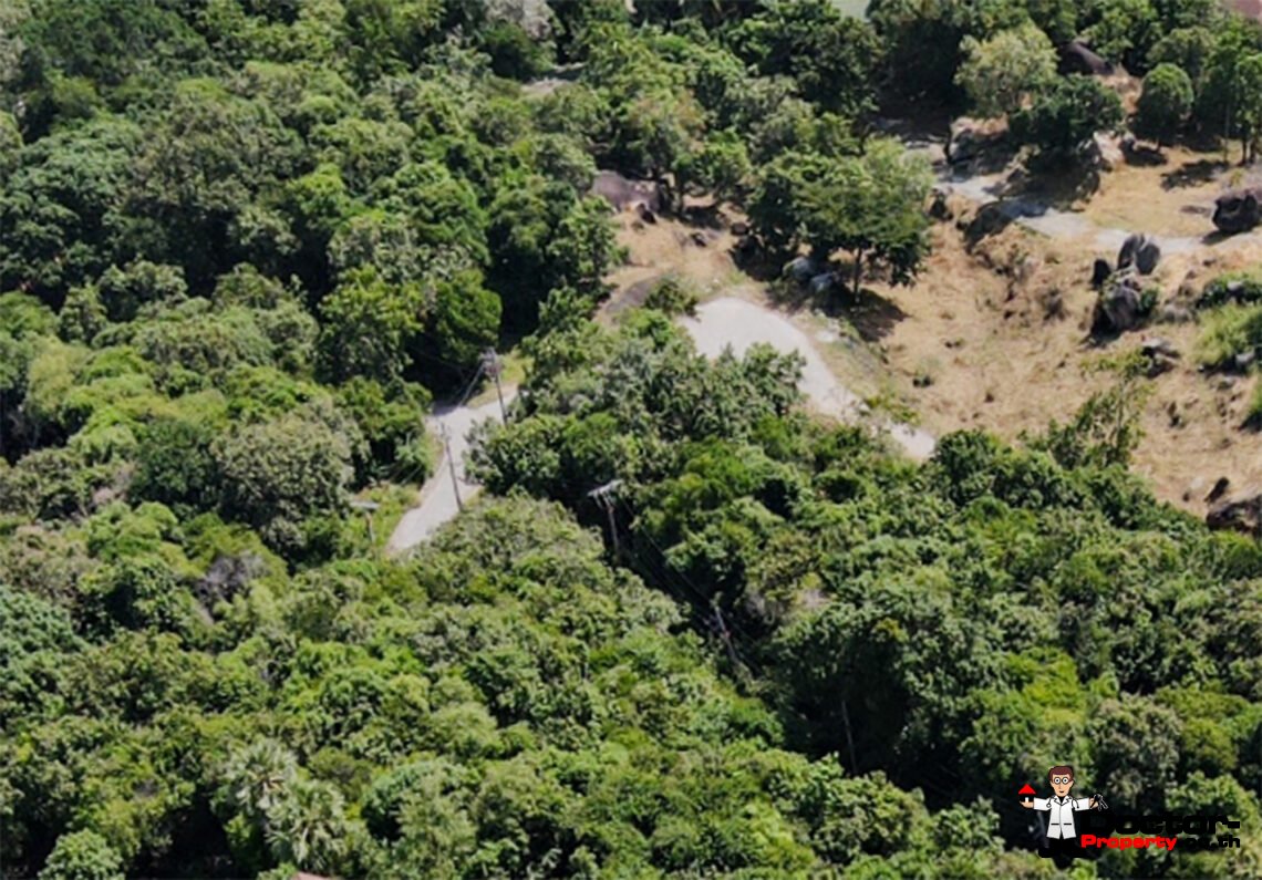 Land 1600 Sqm of Sea View in Lamai, Koh Samui – For Sale