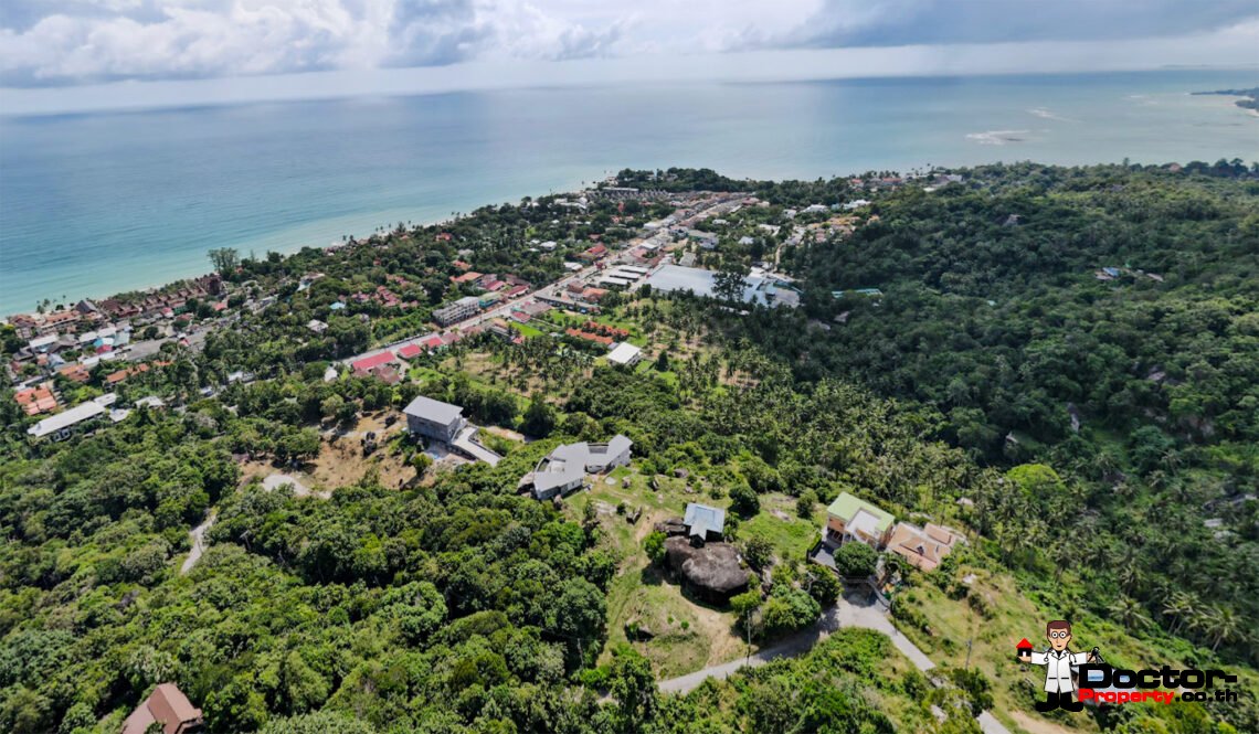 Land 1600 Sqm of Sea View in Lamai, Koh Samui – For Sale