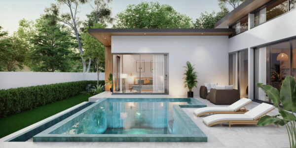 Tropical 3 Bedroom Pool Villa in Lamai, Koh Samui – For Sale