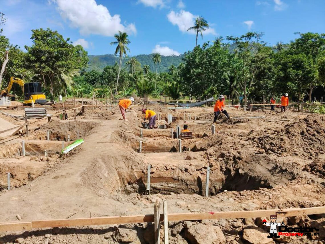 Tropical 3 Bedroom Pool Villa in Lamai, Koh Samui – For Sale