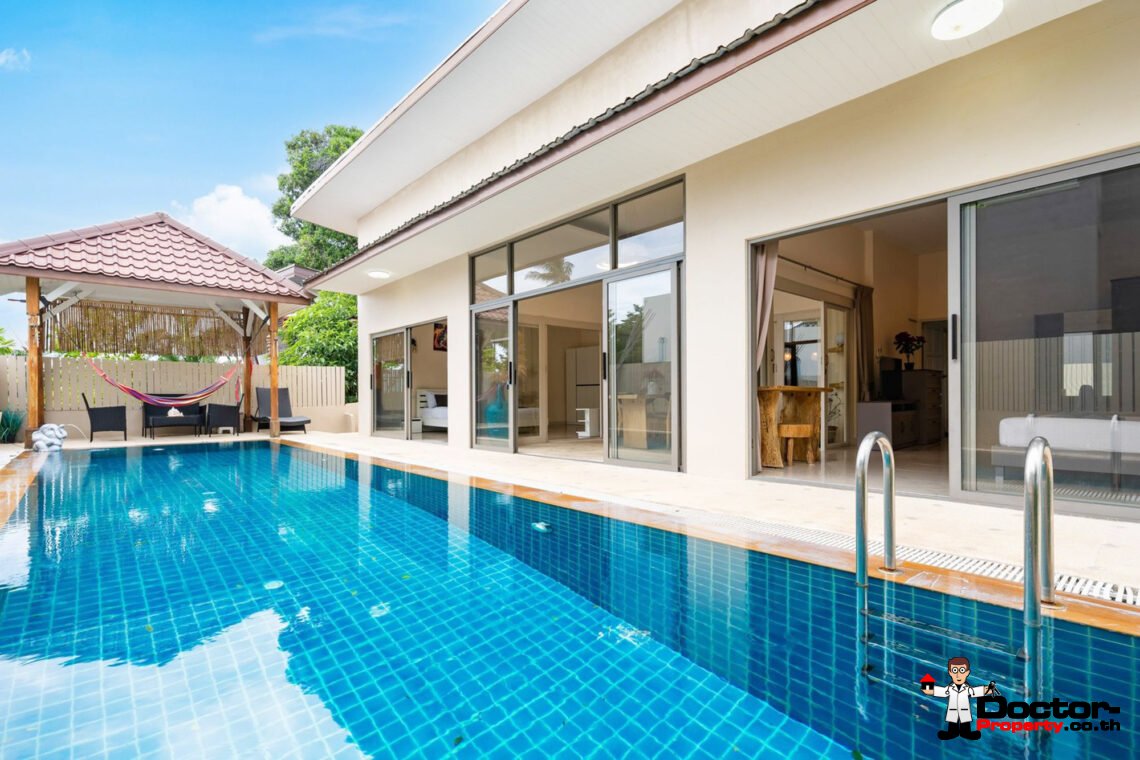 3 Bedroom Pool Villa in Bo Phut, Koh Samui – For Sale