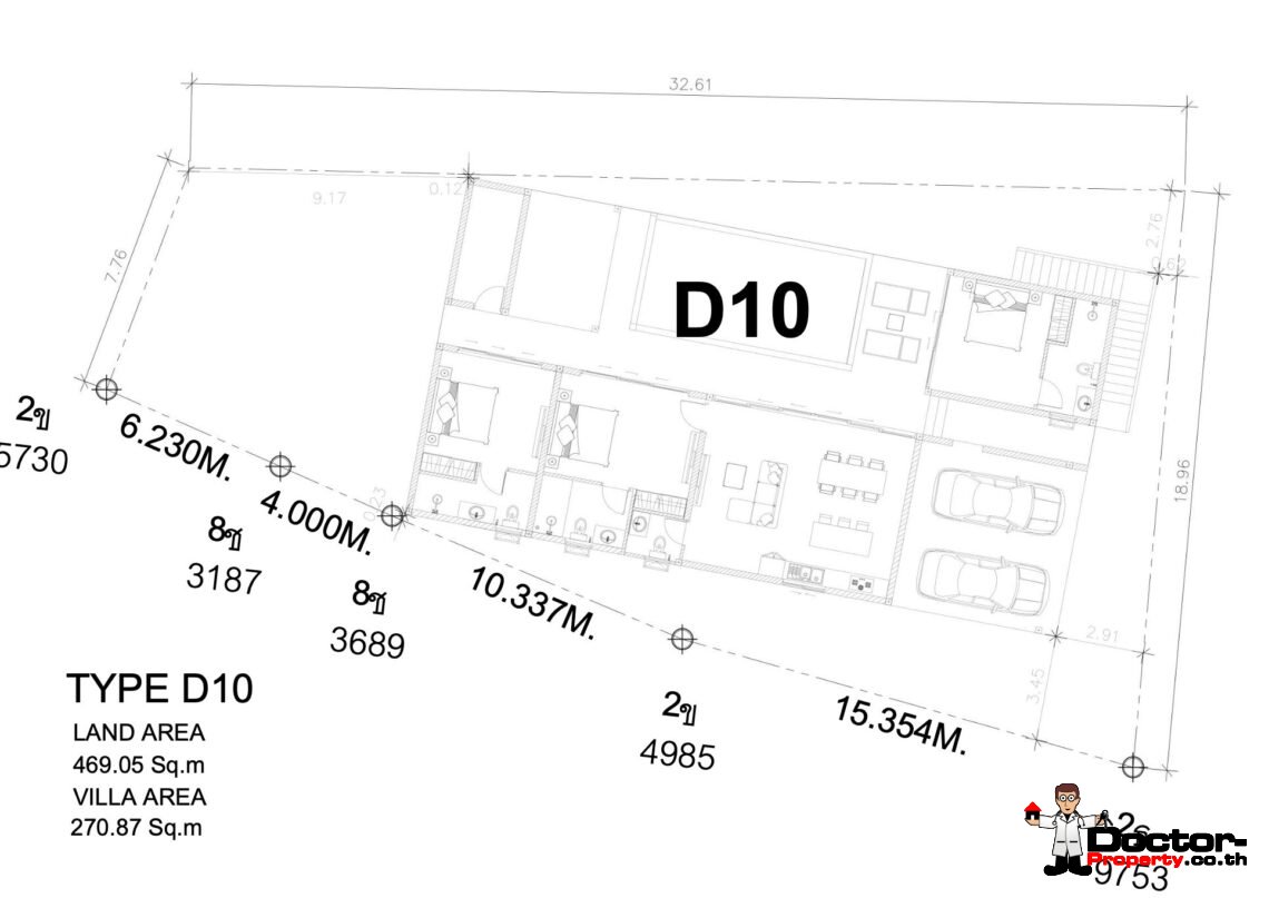 3 Bedroom Beachfront Pool Villa in Ban Tai, Koh Samui – For Sale