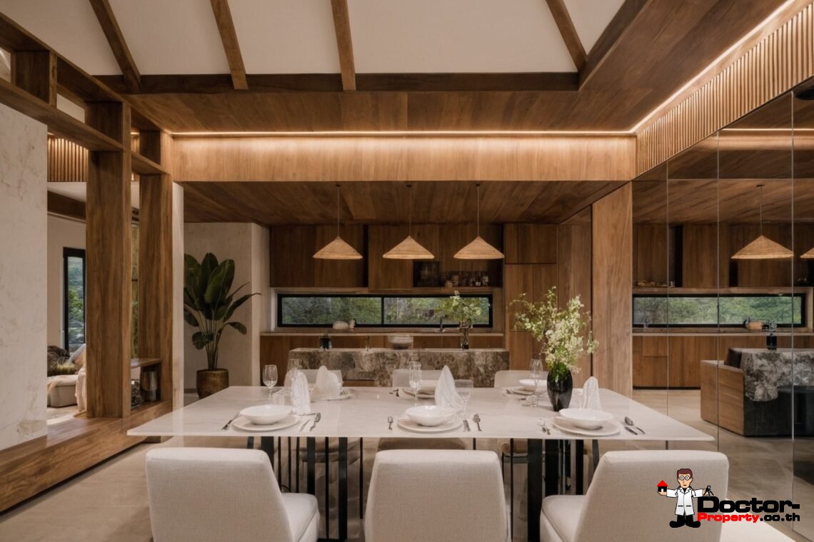 Tropical 2-3 Bedroom Pool Villa in Lipa Noi, Koh Samui – For Sale