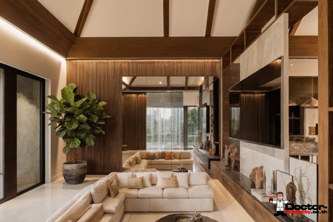 Tropical 2-3 Bedroom Pool Villa in Lipa Noi, Koh Samui – For Sale