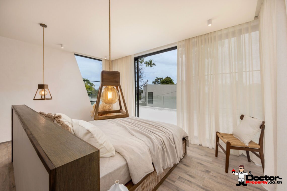 Luxury Modern 3 Bedroom Pool Villa with Sea View in Chaweng Noi, Koh Samui – For Sale