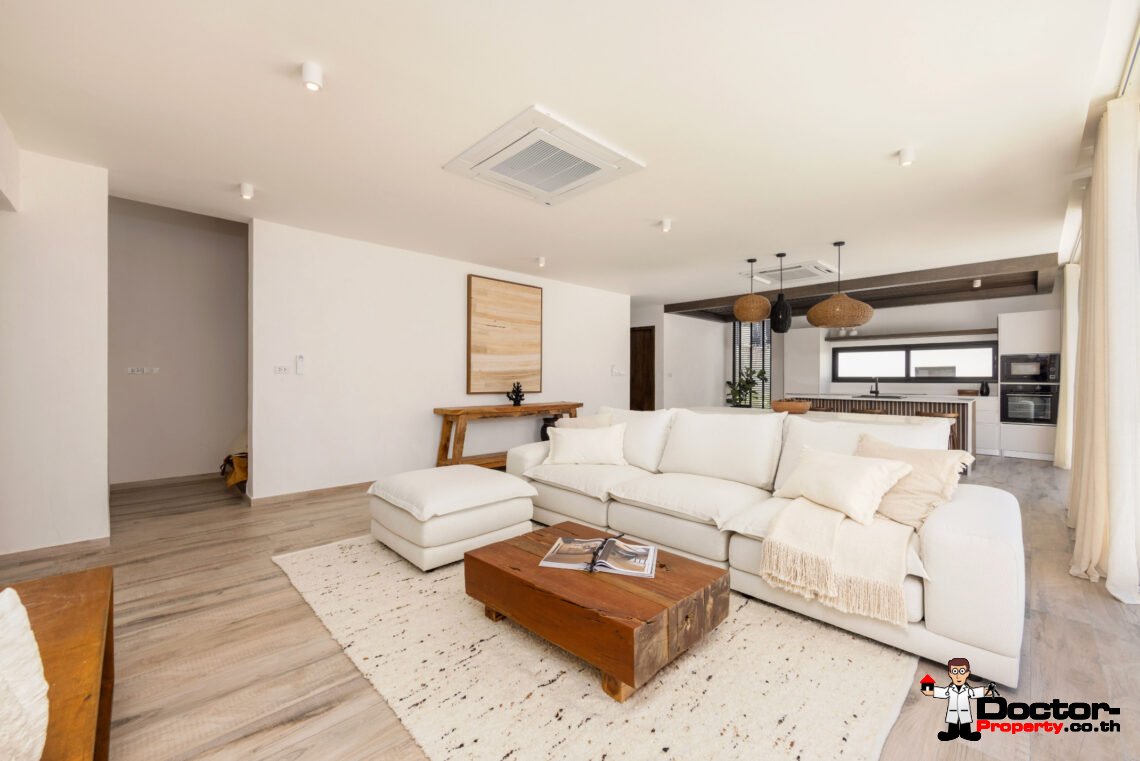 Luxury Modern 3 Bedroom Pool Villa with Sea View in Chaweng Noi, Koh Samui – For Sale