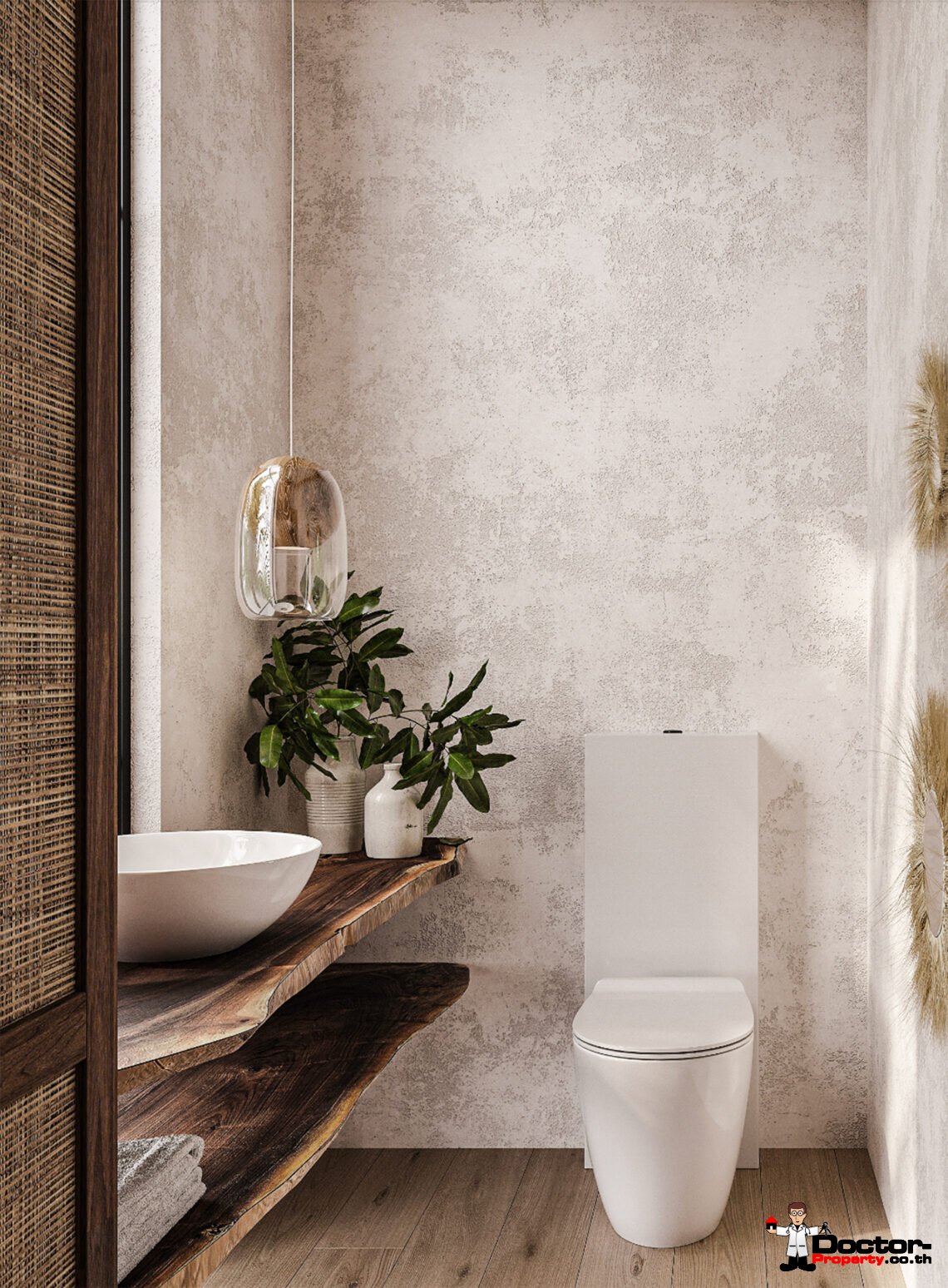 Stylish Two Storey 3 Bedroom Pool Villa with Sea View in Chaweng Noi, Koh Samui – For Sale