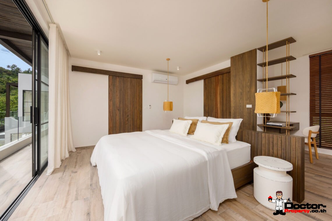 Luxury Modern 3 Bedroom Pool Villa with Sea View in Chaweng Noi, Koh Samui – For Sale