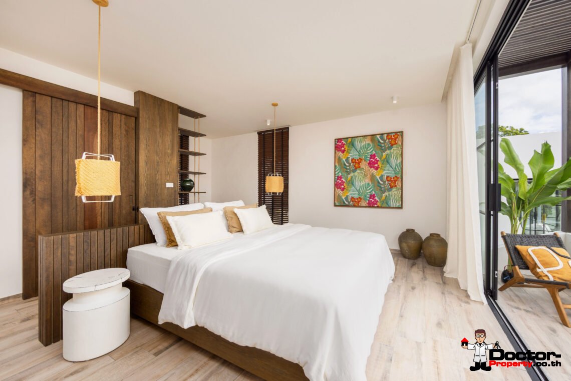 Luxury Modern 3 Bedroom Pool Villa with Sea View in Chaweng Noi, Koh Samui – For Sale