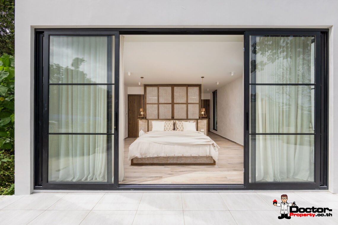 Luxury Modern 3 Bedroom Pool Villa with Sea View in Chaweng Noi, Koh Samui – For Sale