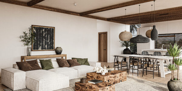 Stylish Two Storey 3 Bedroom Pool Villa with Sea View in Chaweng Noi, Koh Samui – For Sale