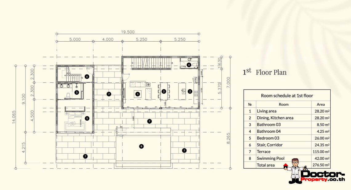 Luxury Modern 3 Bedroom Pool Villa with Sea View in Chaweng Noi, Koh Samui – For Sale