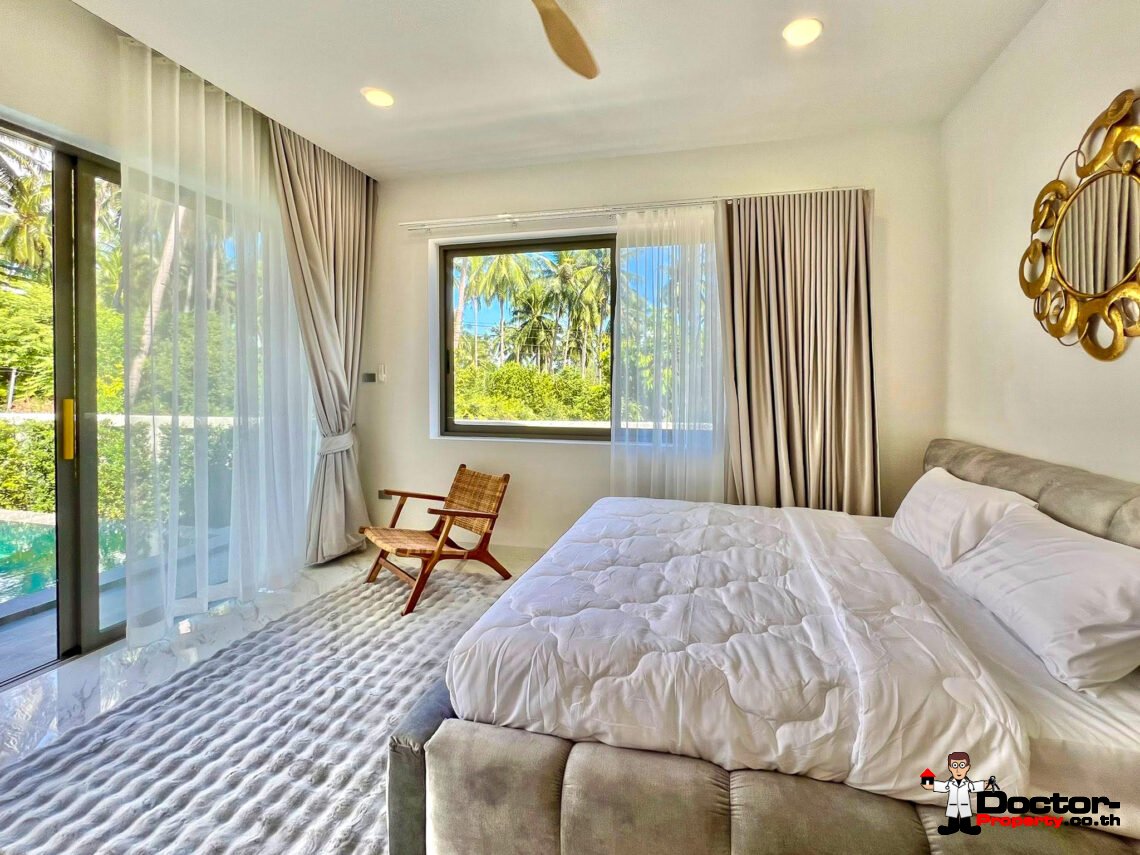 New 3 Bedroom Pool Villa in Mae Nam, Koh Samui – For Sale