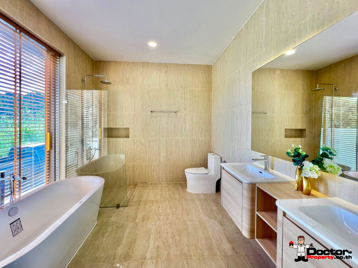 New 3 Bedroom Pool Villa in Mae Nam, Koh Samui – For Sale
