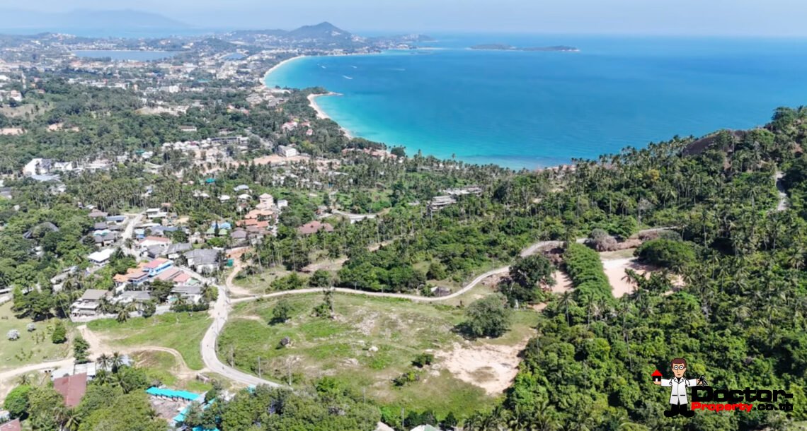 Land 679 Sqm with Mountain View in Chaweng Noi, Koh Samui – For Sale