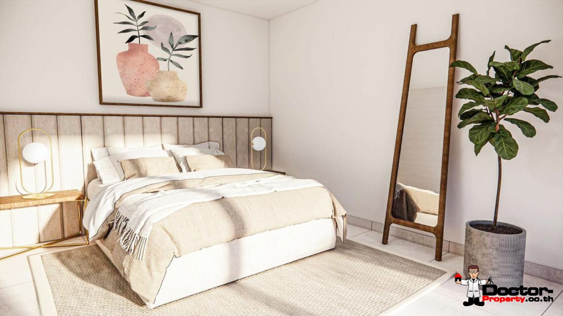 Modern 3 Bedroom Pool Villa in Bang Rak, Koh Samui – For Sale