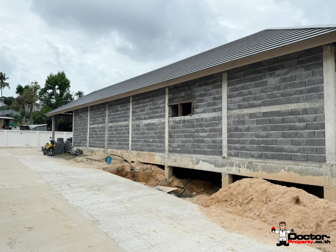 Modern 3 Bedroom Pool Villa in Bang Rak, Koh Samui – For Sale