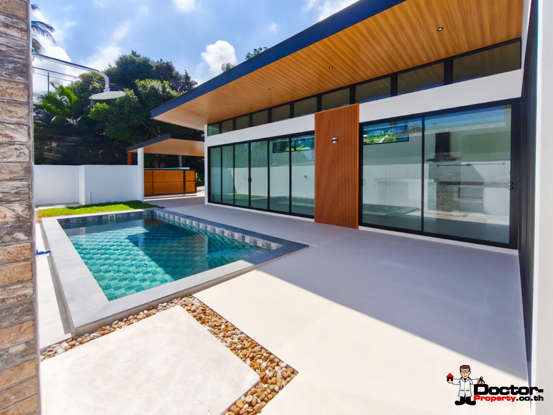 New 2 Bedroom Pool Villa in Mae Nam, Koh Samui – For Sale