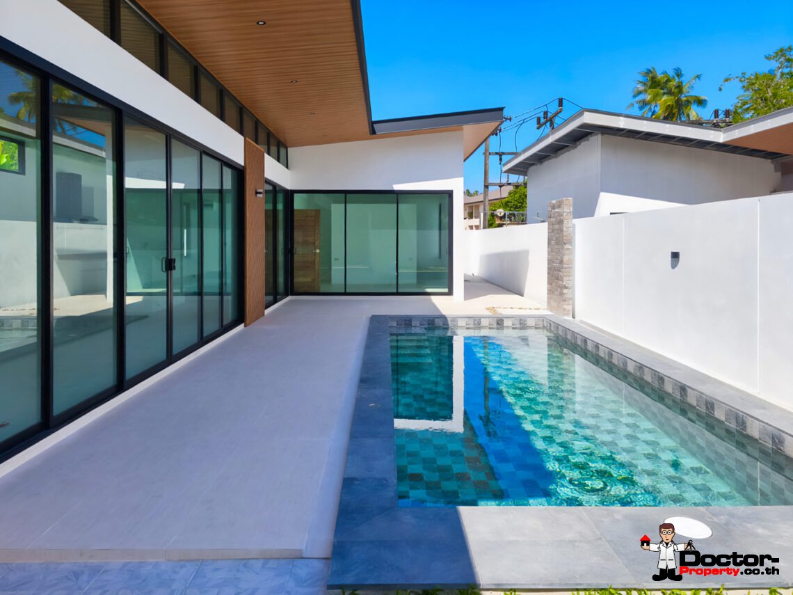 New 2 Bedroom Pool Villa in Mae Nam, Koh Samui – For Sale