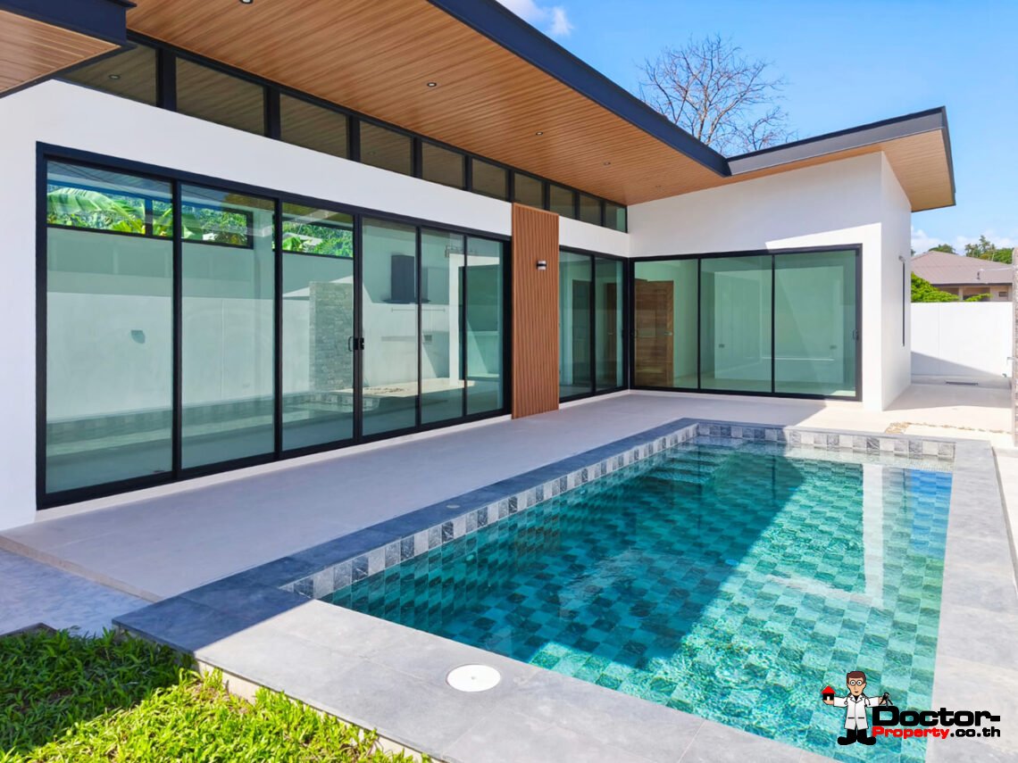 New 2 Bedroom Pool Villa in Mae Nam, Koh Samui – For Sale