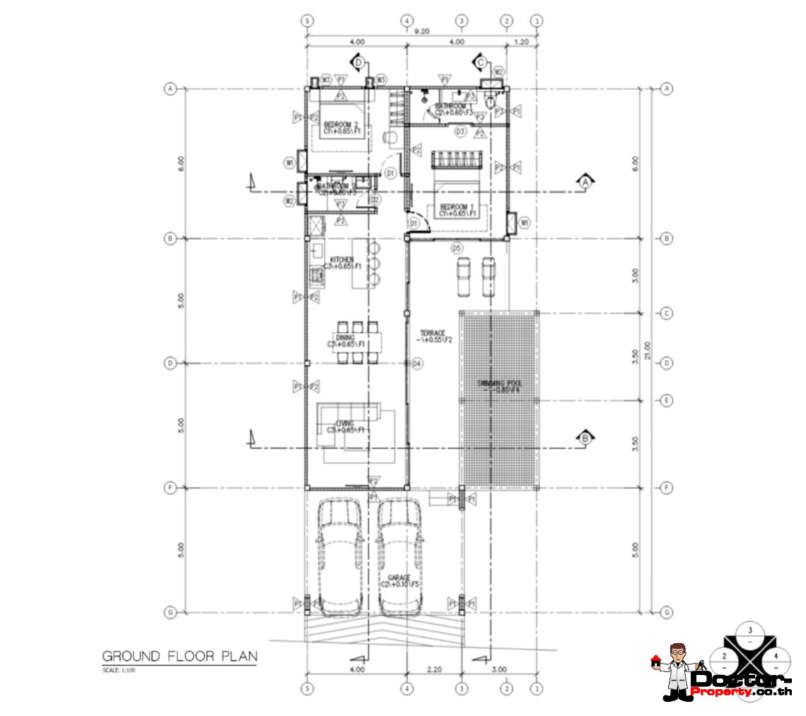 New 2 Bedroom Pool Villa in Mae Nam, Koh Samui – For Sale