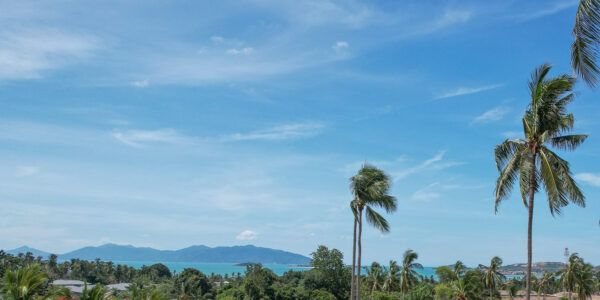 Land 1,555 Sqm of Sea View in Bang Rak, Koh Samui – For Sale