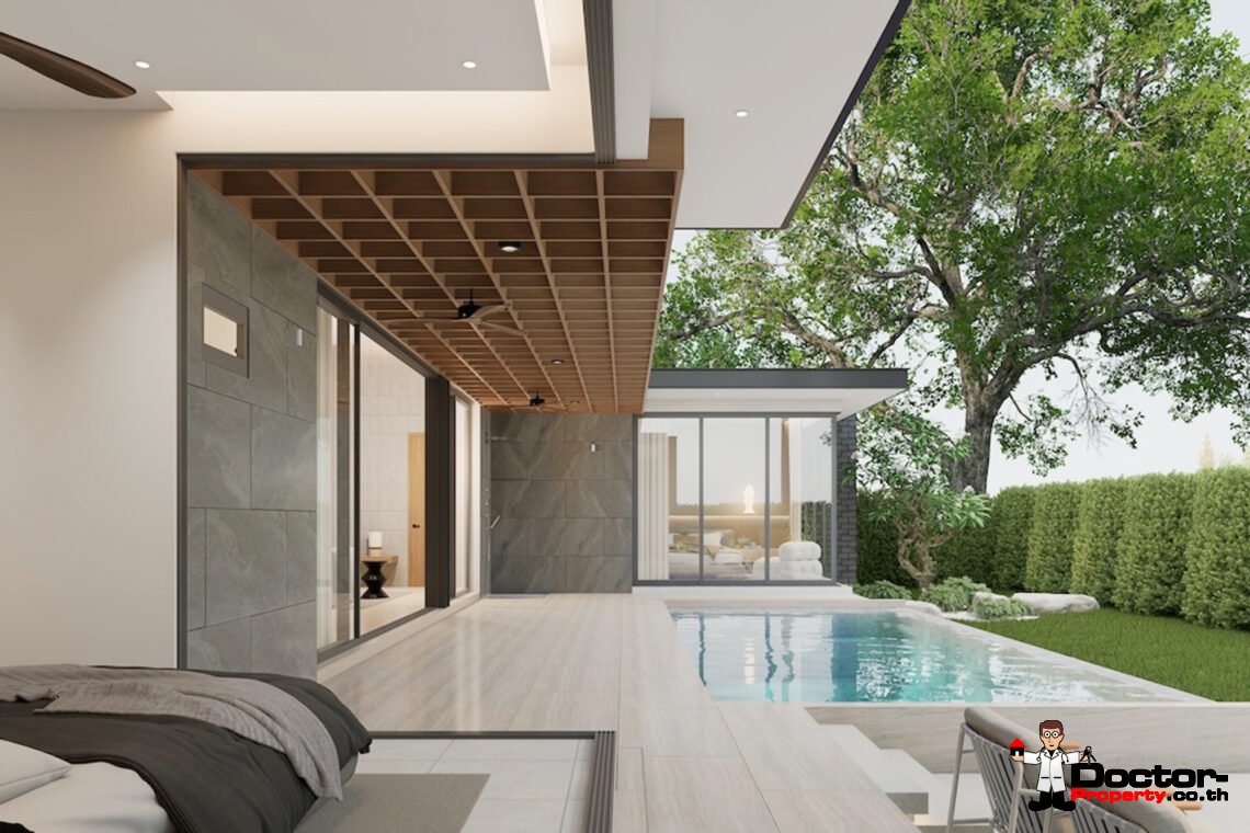 Modern 3-4 Bedroom Pool Villa in Bo Phut, Koh Samui – For Sale