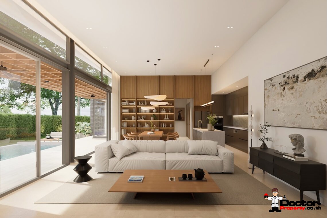 Modern 3-4 Bedroom Pool Villa in Bo Phut, Koh Samui – For Sale