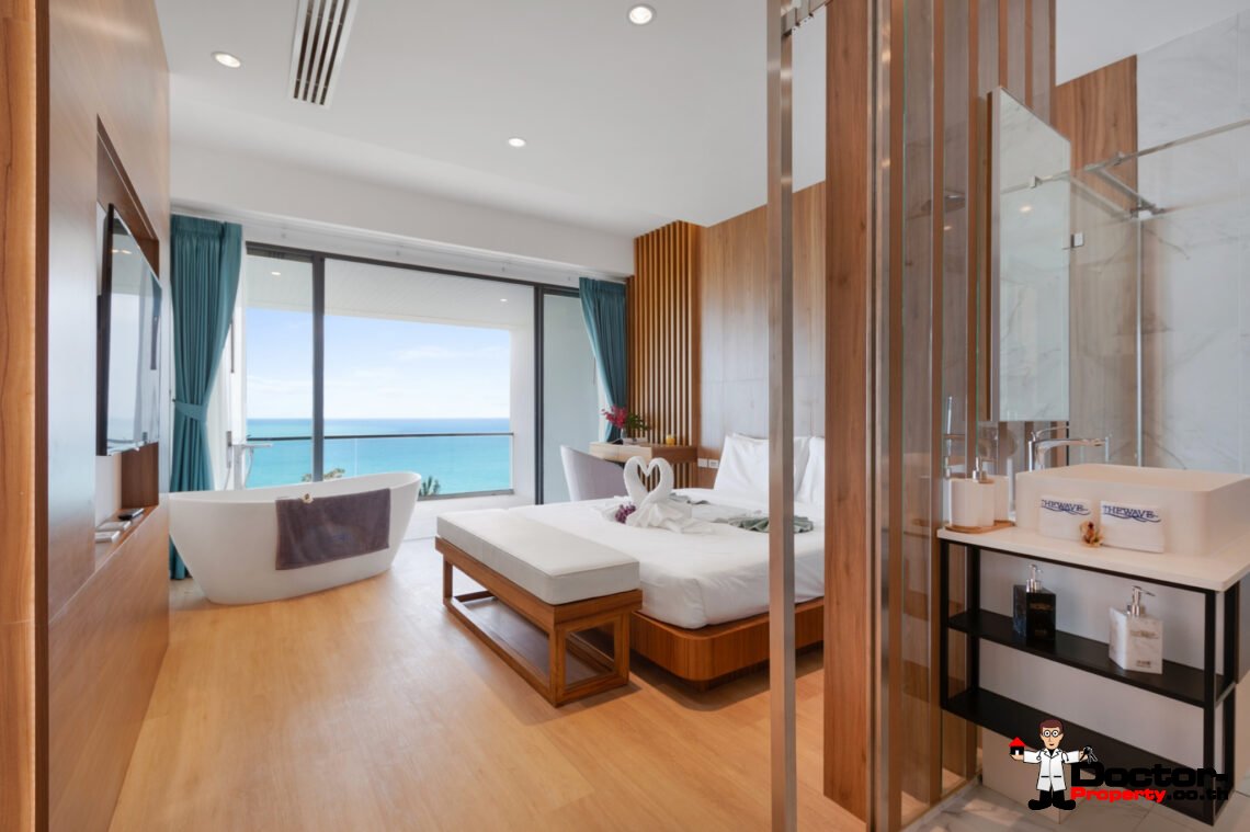 Duplex 3 Bedroom Pool Villa with Sea View in Chaweng Noi, Koh Samui – For Sale