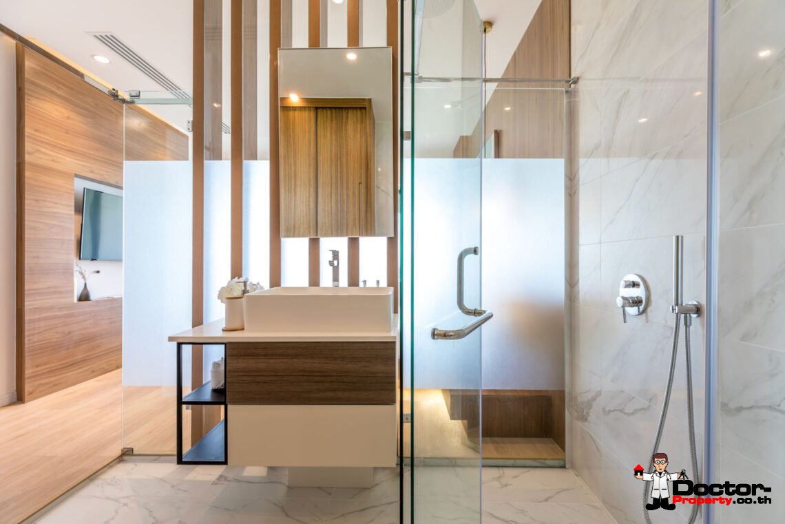 Duplex 3 Bedroom Pool Villa with Sea View in Chaweng Noi, Koh Samui – For Sale