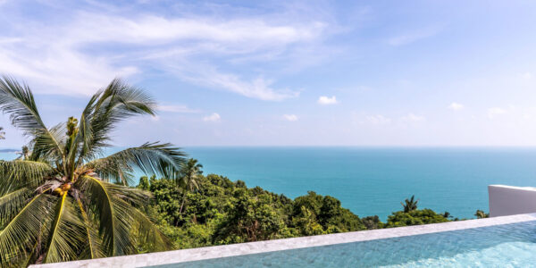 Duplex 3 Bedroom Pool Villa with Sea View in Chaweng Noi, Koh Samui – For Sale