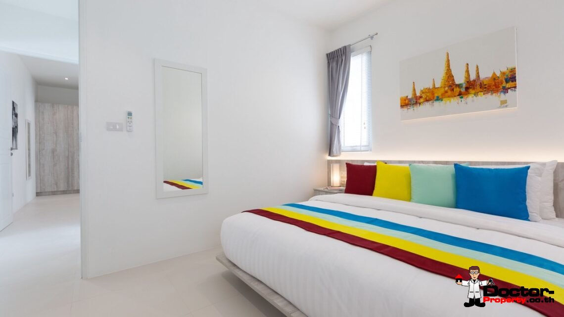 3 Bedroom Pool Villa with Sea View in Choeng Mon, Koh Samui – For Sale