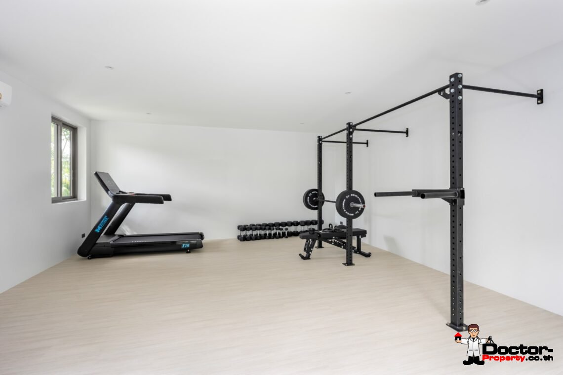 4 Bedroom Pool Villa with Sea View and Sunset View in Bang Rak, Koh Samui – For Sale