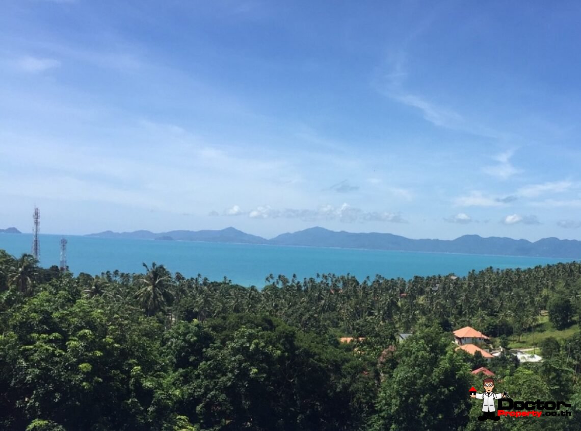 Land 326-491 Sqm of Sea View in Bang Por, Koh Samui – For Sale