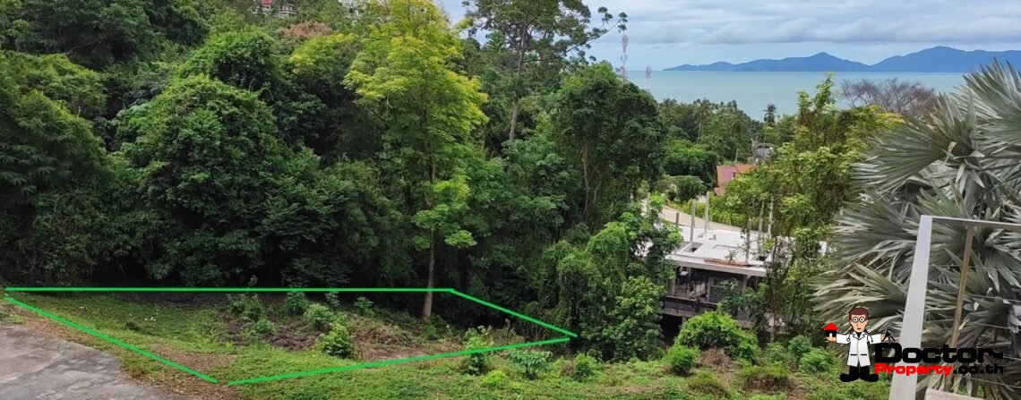 Land 326-491 Sqm of Sea View in Bang Por, Koh Samui – For Sale