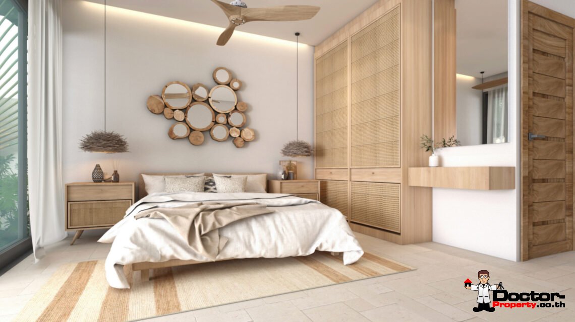 Tropical 2-4 Bedroom Pool Villa in Lamai, Koh Samui – For Sale