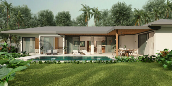 Tropical 2-4 Bedroom Pool Villa in Lamai, Koh Samui – For Sale