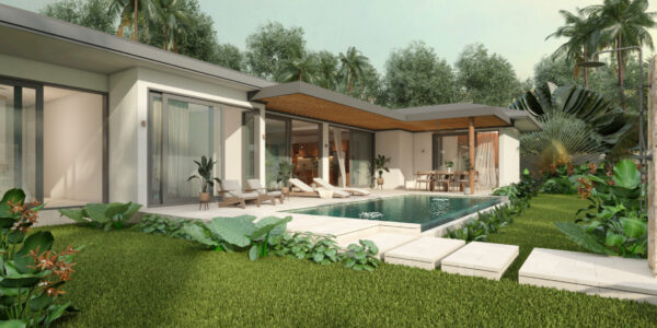 Tropical 2-4 Bedroom Pool Villa in Lamai, Koh Samui – For Sale