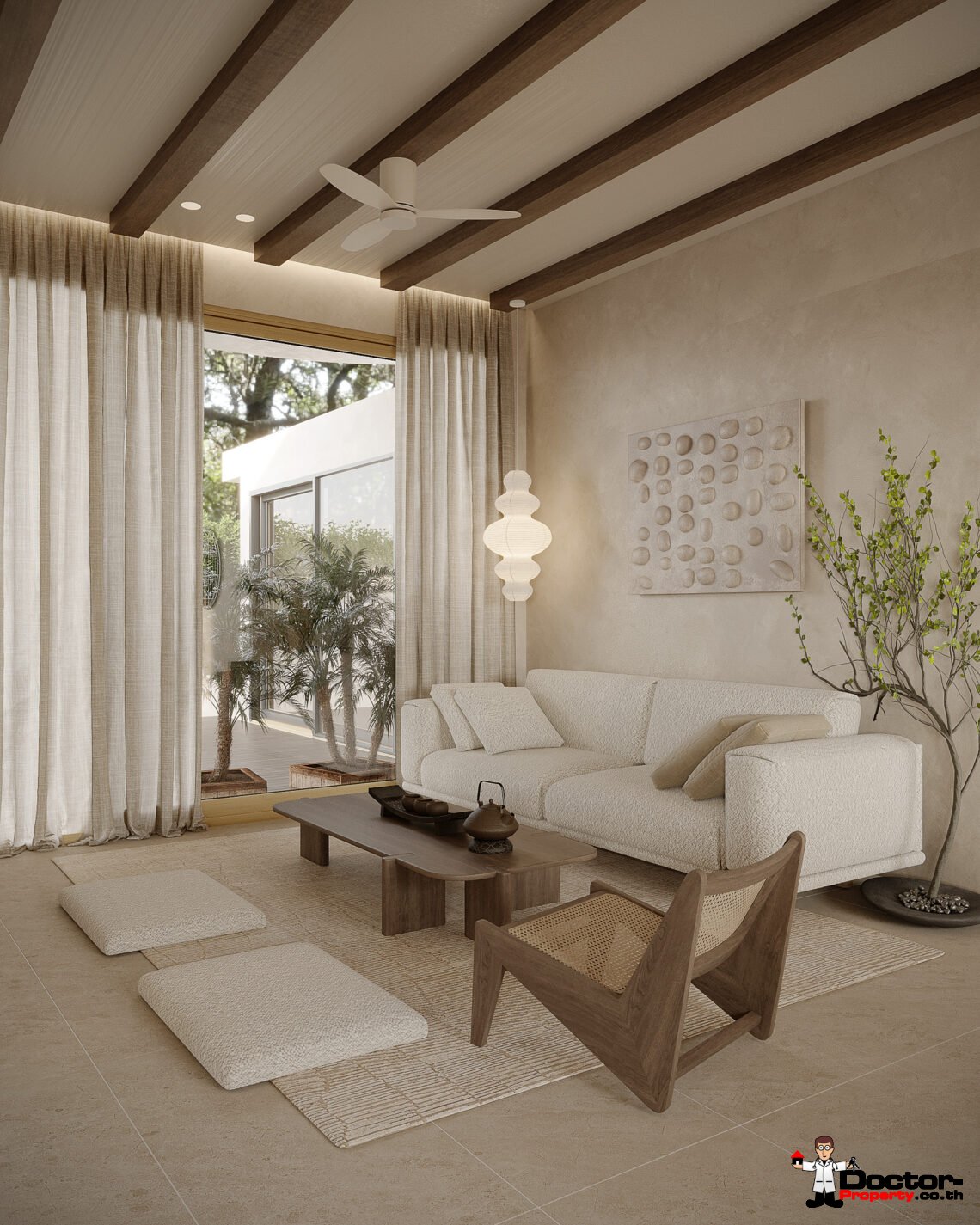 Modern 3-4 Bedroom Pool Villa in Chaweng, Koh Samui – For Sale