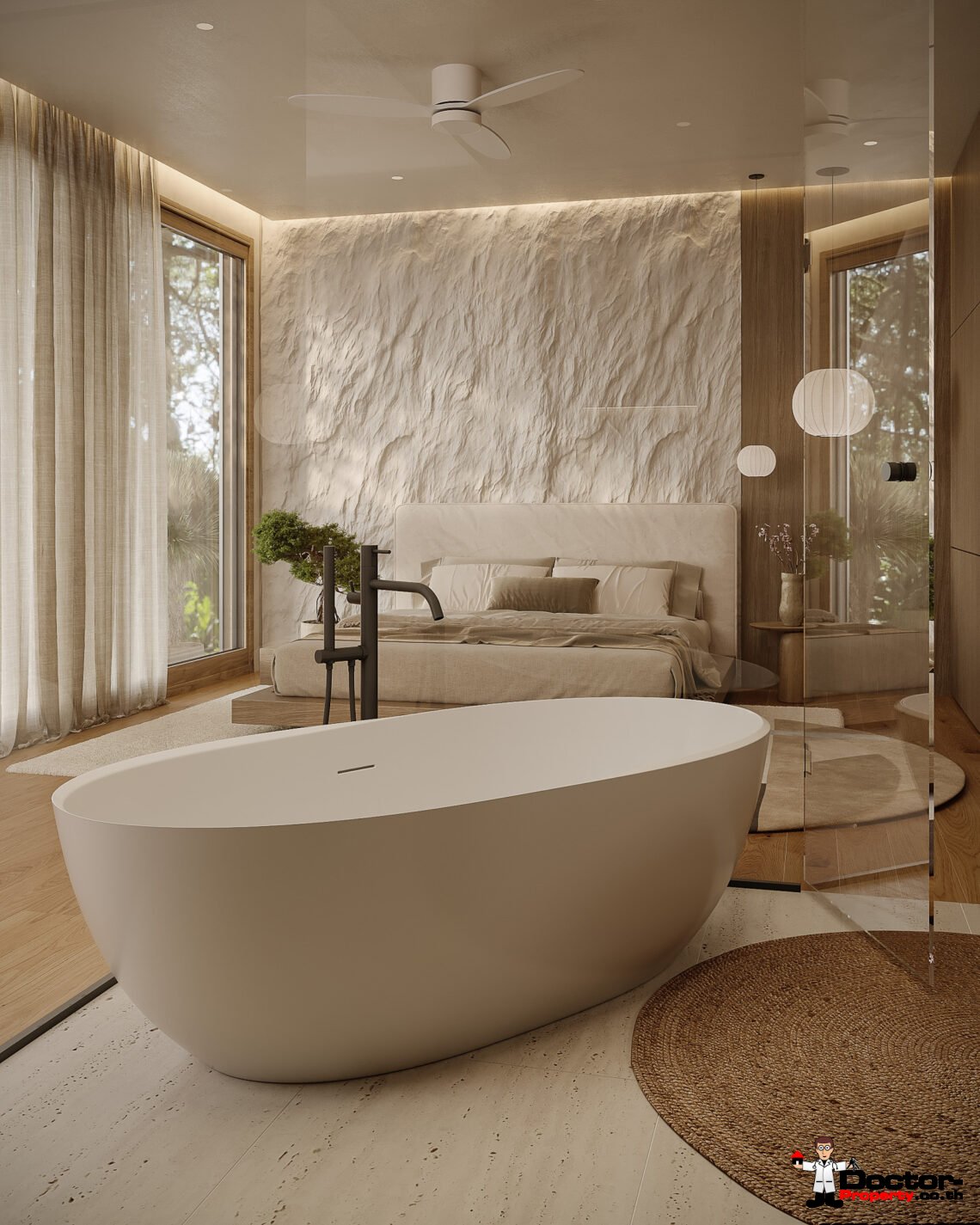 Modern 3-4 Bedroom Pool Villa in Chaweng, Koh Samui – For Sale