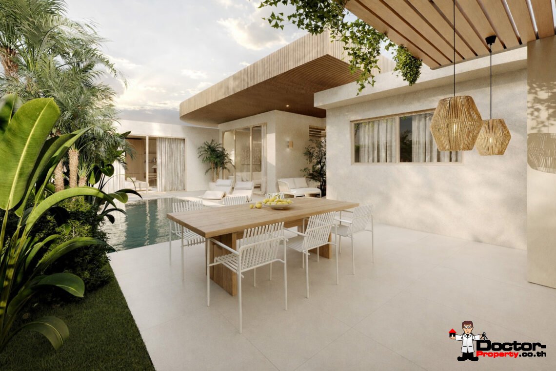 Modern 3-4 Bedroom Pool Villa in Chaweng, Koh Samui – For Sale