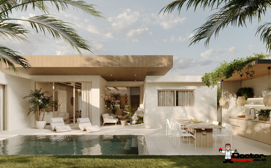 Modern 3-4 Bedroom Pool Villa in Chaweng, Koh Samui – For Sale